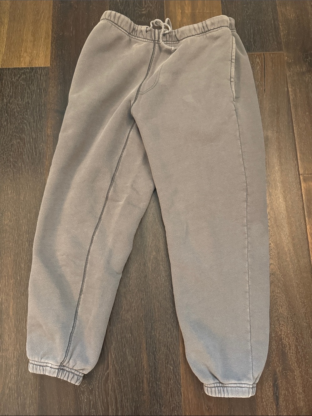 Core organic cotton brushed terry sweatpants - Picture 2 of 3